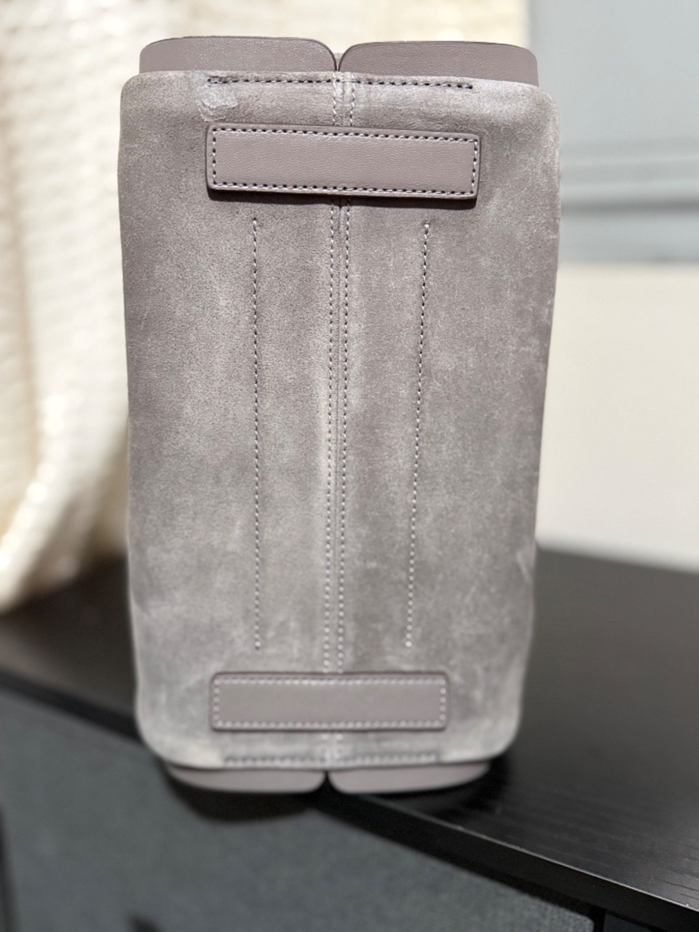 Kate Spade Somerton Street Caryl Hobo Gray Suede NWT - Picture 4 of 6